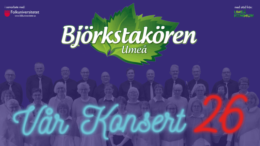 Björkstakören - Vårkonsert