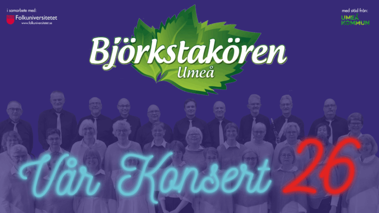 Björkstakören - Vårkonsert