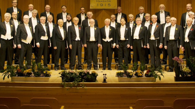 Manskörskonsert: Backens & Gamlakarleby