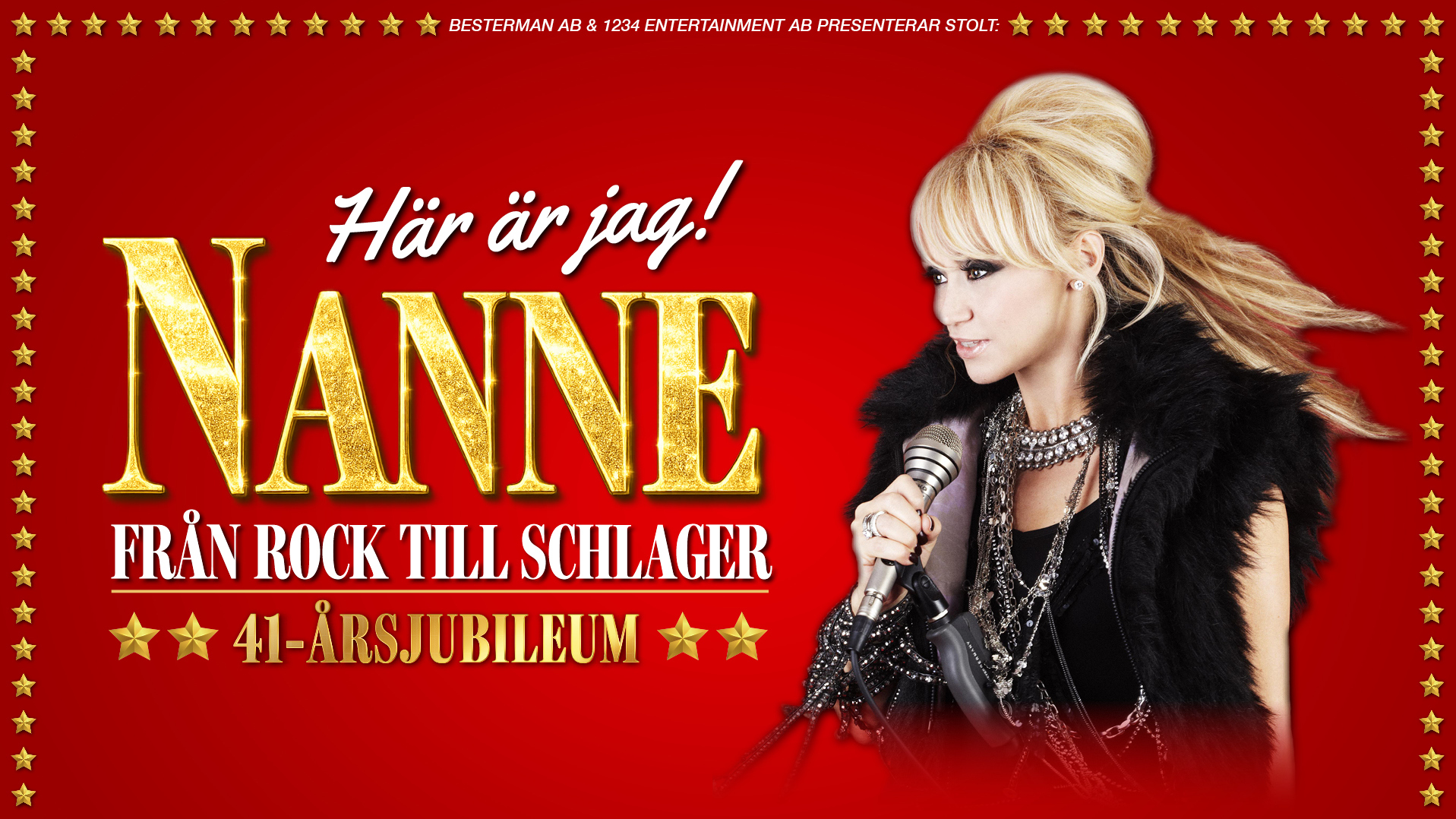 NANNE GRÖNVALLS JUBILEUMSTURNÈ - HÄR ÄR JAG