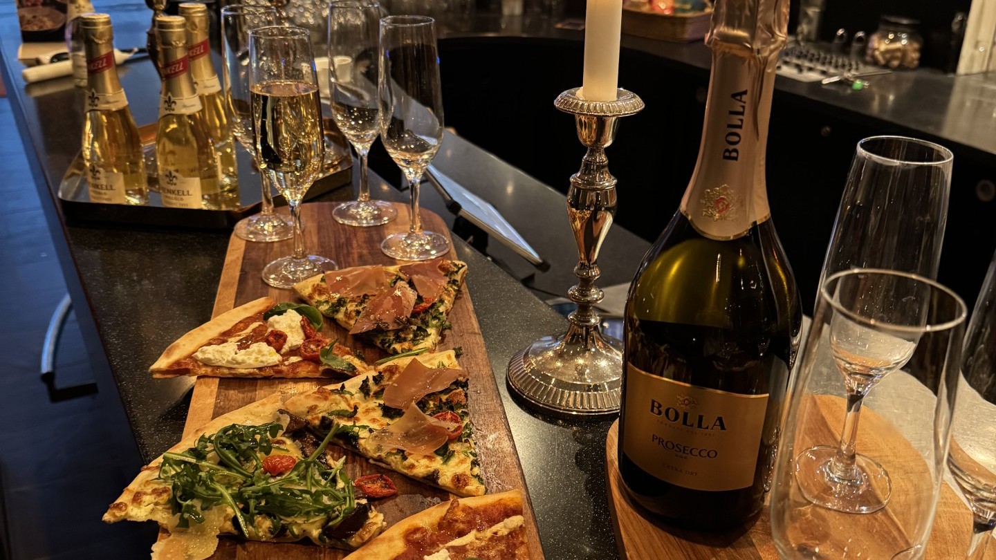 Afterwork med matbubbel på Angelini!