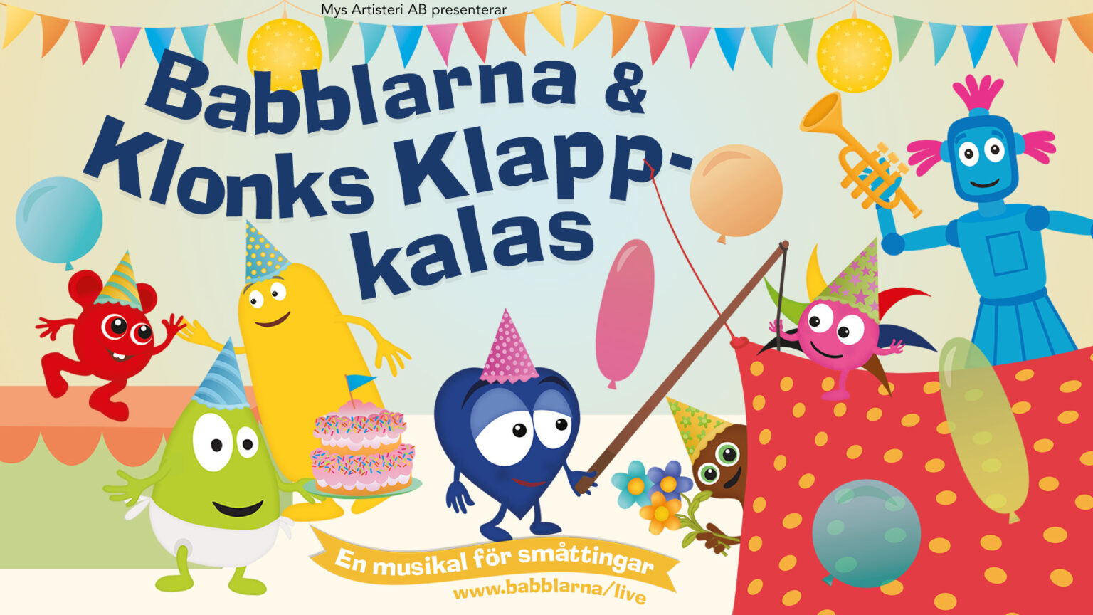 Babblarna & Klonks Klapp-kalas
