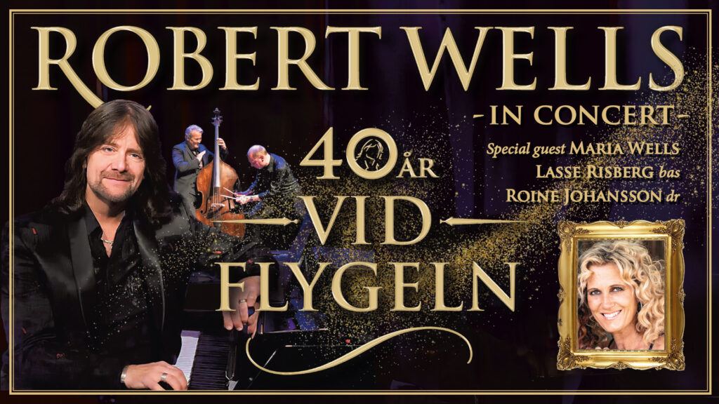 Robert Wells ”40 år vid flygeln”