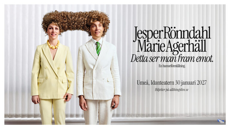 Jesper Rönndahl & Marie Agerhäll