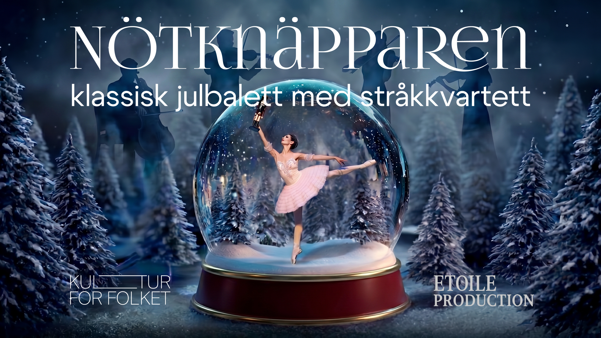 Nötknäpparen - julbalett med stråkkvartett